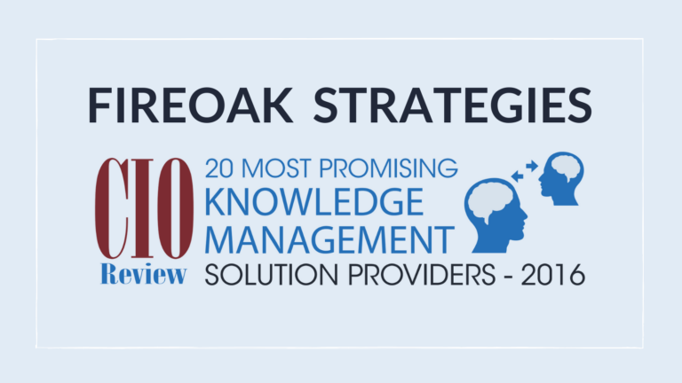 CIOReview Most Promising Knowledge Management Providers