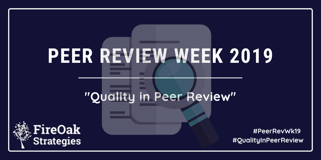 Peer Review Week 2019