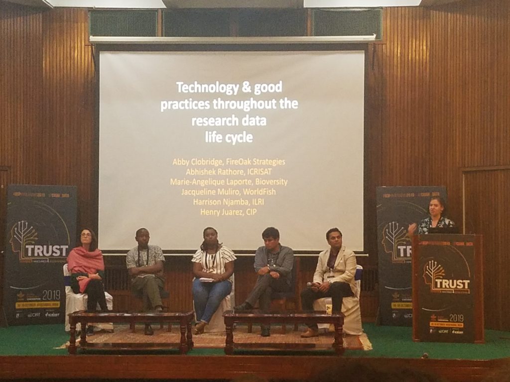 research data life cycle panel