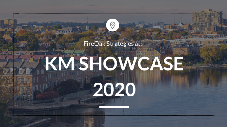 FireOak at KM Institute 2020