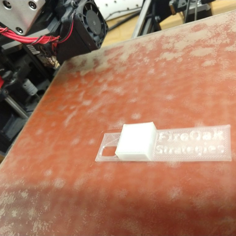 3D printing in the FireOak Tech Lab
