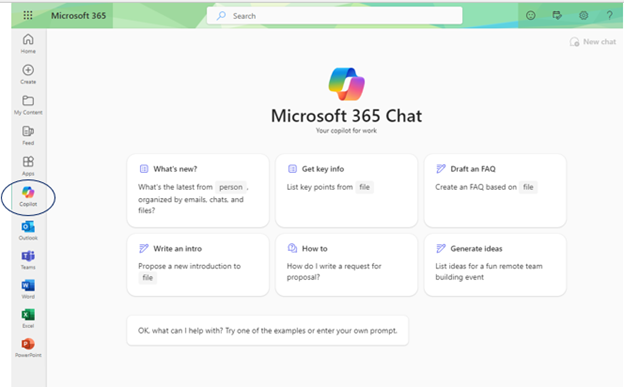 Copilot - Microsoft 365 Chat